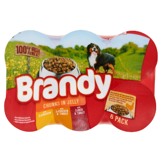 24 x Brandy Variety Chunks In Jelly 395G