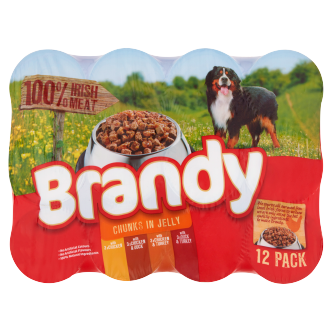 12 x Brandy Chunks In Jelly Poultry Variety 395G