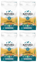 4 x Naturo Dry Adult Dog Chicken & Potato  - 2KG