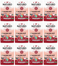 12 x Naturo Cat Pouch Salmon Pate  - 85GM