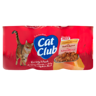 8 X Cat Club Variety Jelly 3X400G