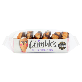 12 x Mrs Crimbles Choc Macaroon Gluten & Wheat Free Pack