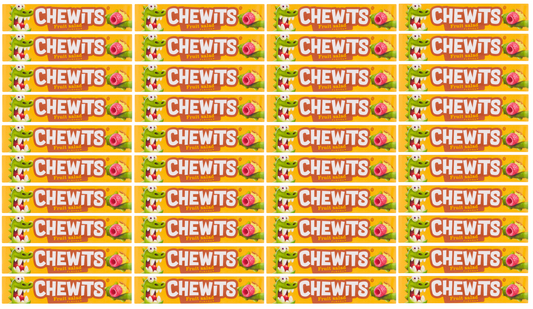 40 x Chewits Fruit Salad Stick