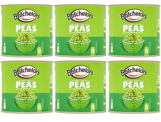 6 x Batchelors Processed Peas 2.61Kg