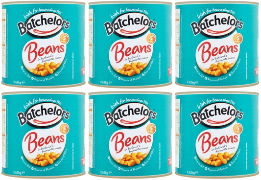 6 x Batchelors Beans 2.62Kg