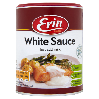 12 x Erin White Sauce Drum 126Gr