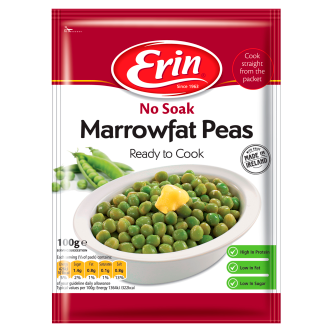 24 x Erin No Soak Marrowfat Peas 100G