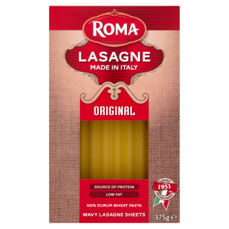 12 x Roma Lasagne Wavy Sheet 375Gm