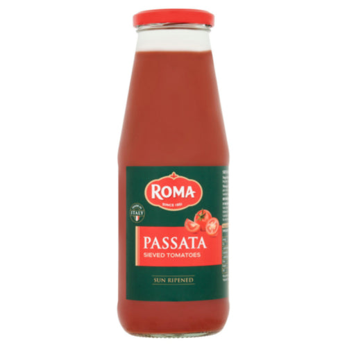 12 x Roma Passata Glass Jar  - 680G