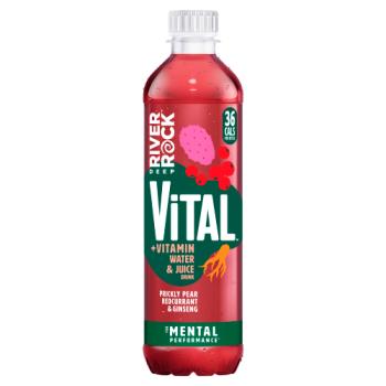 15 x Deep River Rock Vital Prickly Pear & Berries - 450ML