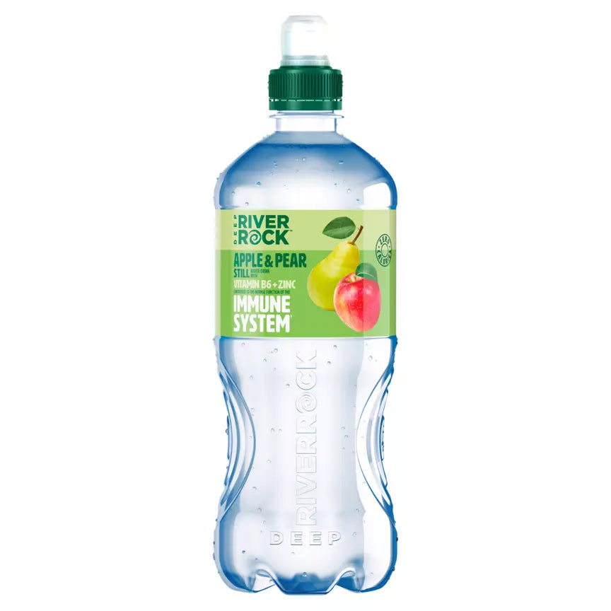 15 x Deep Riverrock Apple & Pear Still Water Drink 750Ml