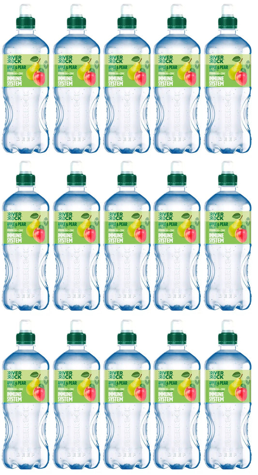 15 x Deep Riverrock Apple & Pear Still Water Drink 750Ml