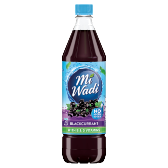 5  x Mi Wadi Blackcurrant 1Ltr