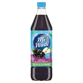 12 x Mi Wadi Apple & Blackcurrant Nas 1Ltr