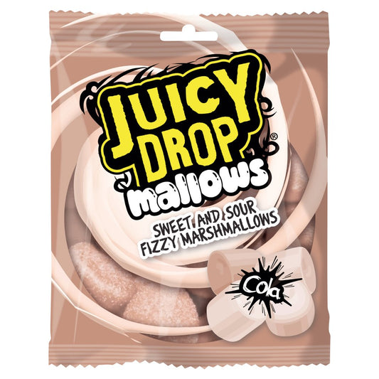 20 x Juicy Drop Mallows Cola Sweet And Sour Fizzy Marshmallows 100G