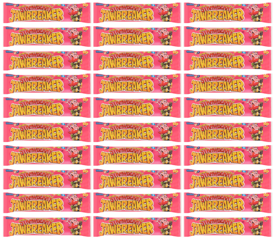 30 x Zed Jaw Breaker Strawberr (4 Packs) 41.3Gm