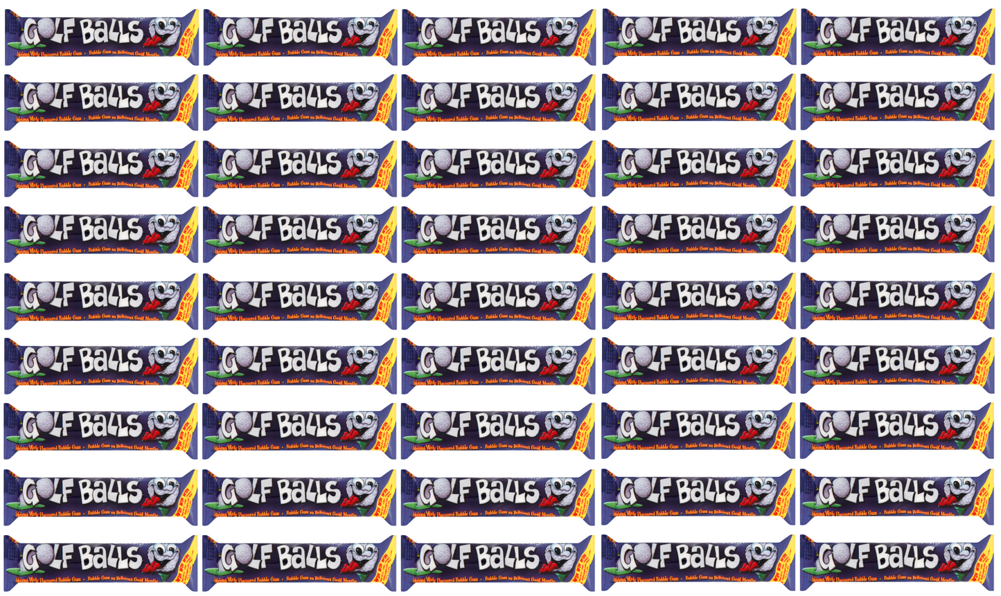 45 x Zed Bubblegum Golf Balls Each