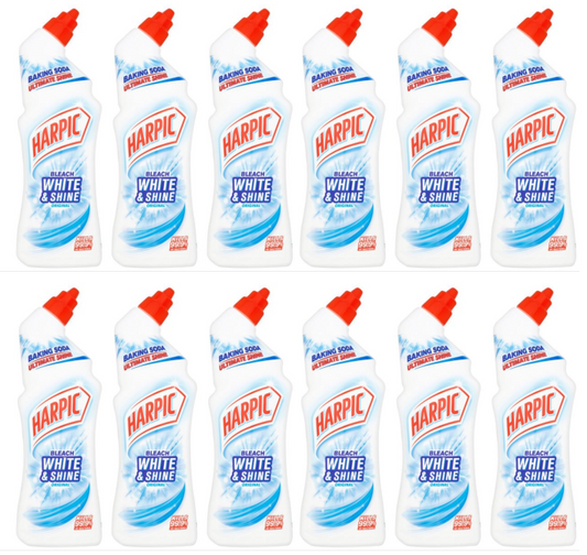 12 x Harpic White&Shine 750Ml