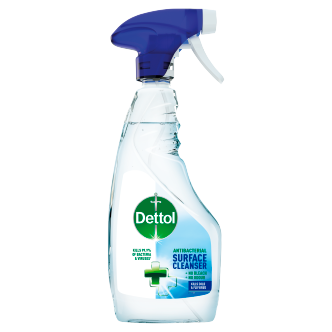 6 x Dettol Antibacterial Surface Cleaning Spray 500ml