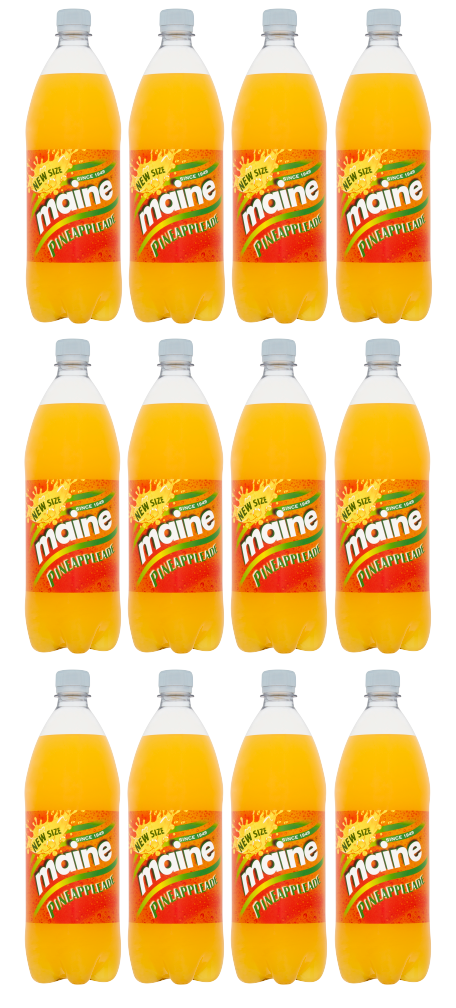 12 x Maine Pineappleade 1Ltr