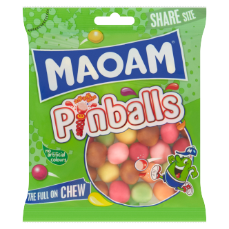 14 x Haribo Maoam Pinballs - 140Gm