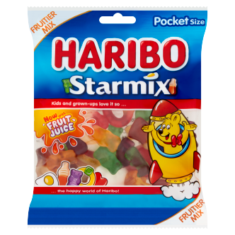 24 x Haribo Star Mix Vending Bag 90Gm