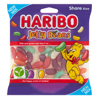 12 x Haribo Jelly Beans 140Gm