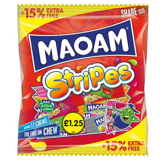 14 x Haribo Maoam Stripes (15% Extra Free) - 161GM