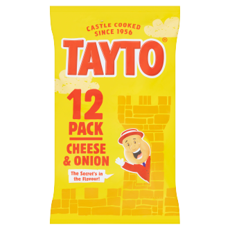 24 x Tayto Cheese & Onion 25g (2x12 Pack)