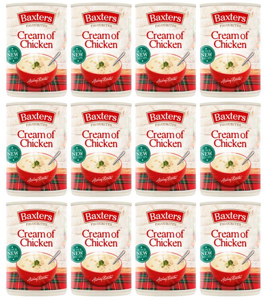 12 x Baxters Soup Cream Of Chicken 400G