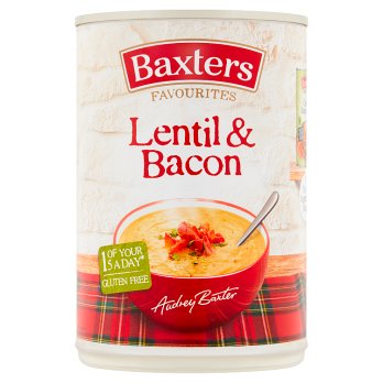 12 x Baxters Soup Lentil & Bacon - 400G