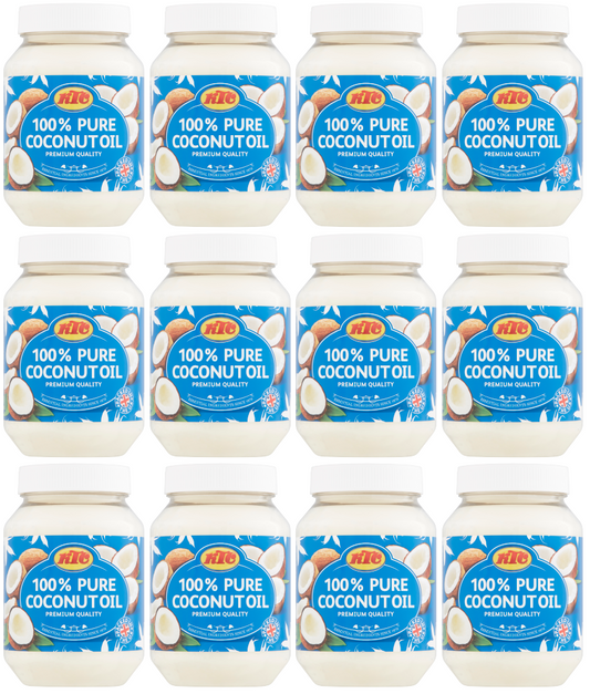 12 x Ktc Pure Coconut Oil - 500Ml