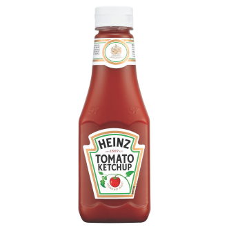 4 x Heinz Tomato Ketchup Squeezy 342 Gr