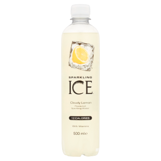 12 x Sparkling Ice Cloudy Lemon 500Ml