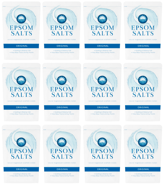 12 x Elysium Epsom Salts Original - 450G