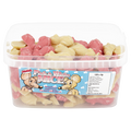 120 x Alma Pink & White Mice