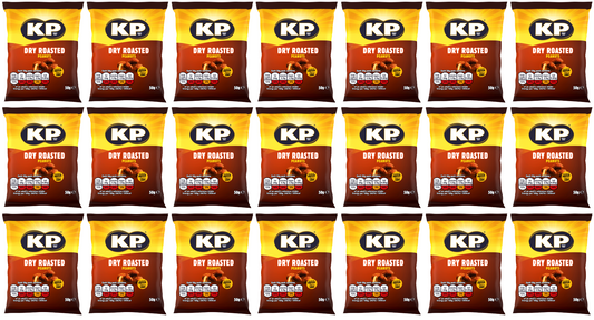 21 X Kp Dry Roasted Peanuts Card 21/18 50G