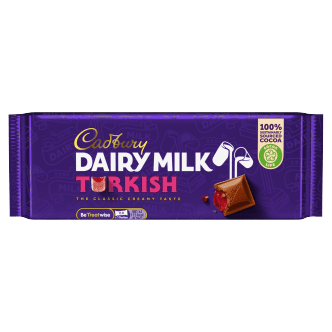 24 x Cadbury Dairy Milk Turkish Irish - 47Gm