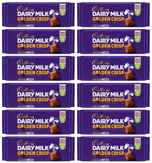 12 x Cadbury Golden Crisp Irish - 54Gm
