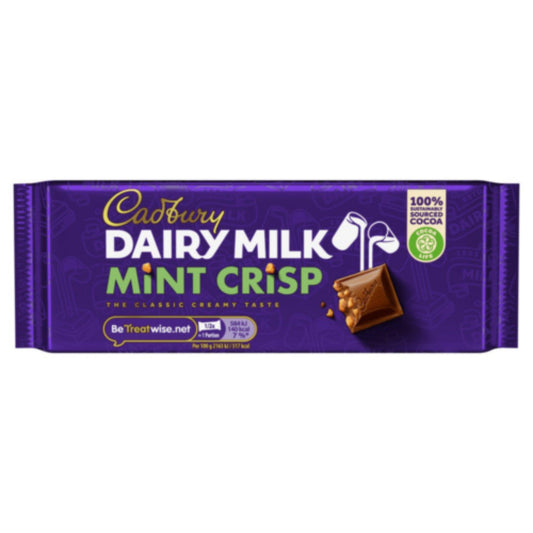 48 x Cadbury Dairy Milk Mint Crisp 54G