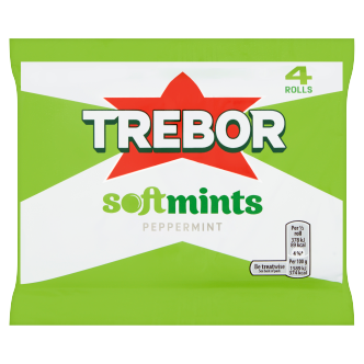 18 x Trebor Softmints Peppermint 4 Pk 179Gm