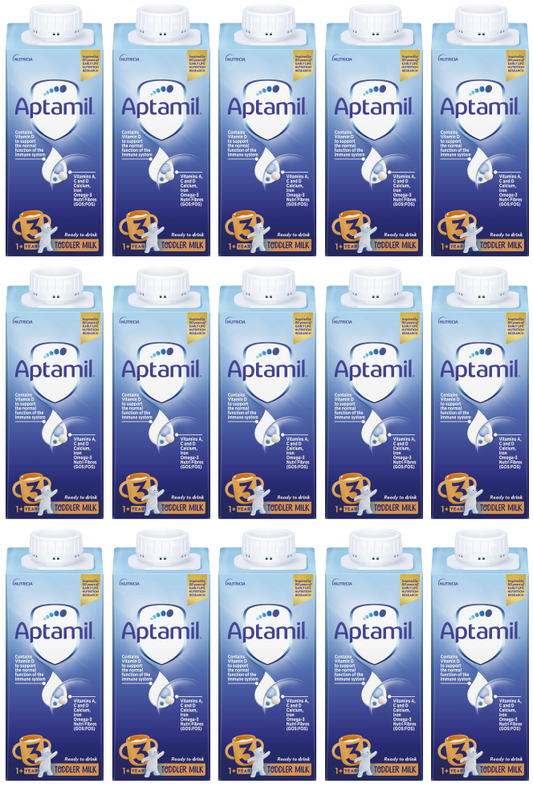 15 x Aptamil Rtf Growing Up Milk 200Ml