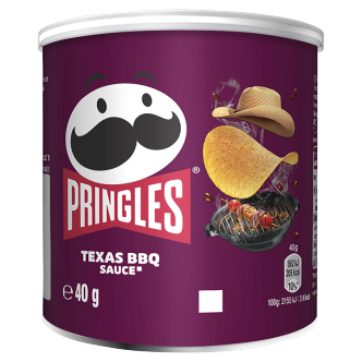 12 x Texas BBQ Pringles 40Gm