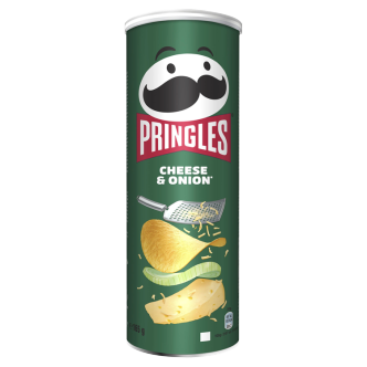 19 x Pringles Cheese & Onion - 165Gm