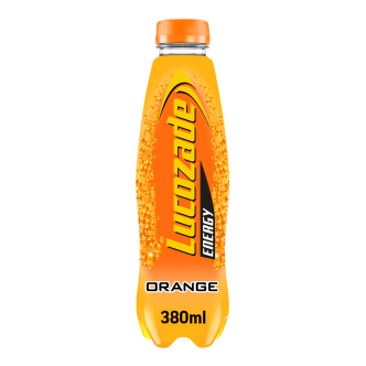 6 X Lucozade Energy Orange 380Ml