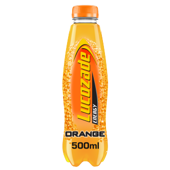 12 x Lucozade Energy Orange 500Ml