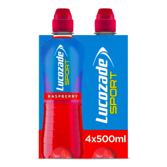 6 x Lucozade Sport Raspberry 4 Pack - 4X500Ml