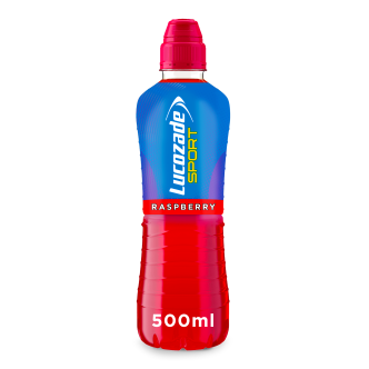 12 x Lucozade Sport Raspberry 500Ml