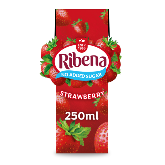 24 x Ribena Strawberry Carton 250Ml