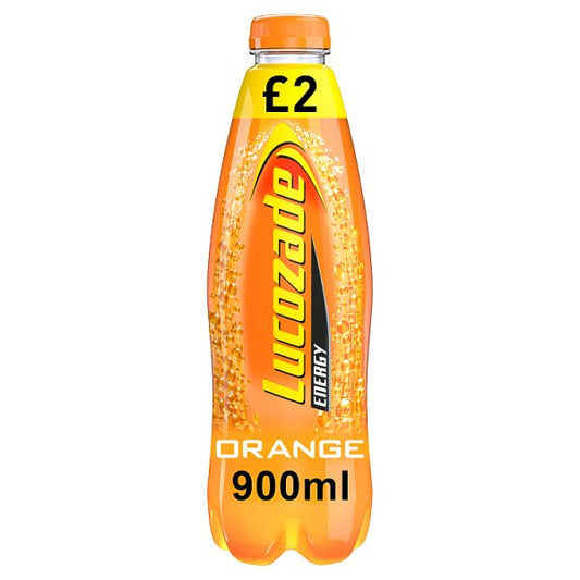 12 x Lucozade Energy Orange - 900ML